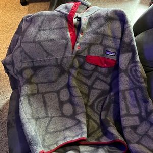Patagonia Synchilla fleece pullover.
